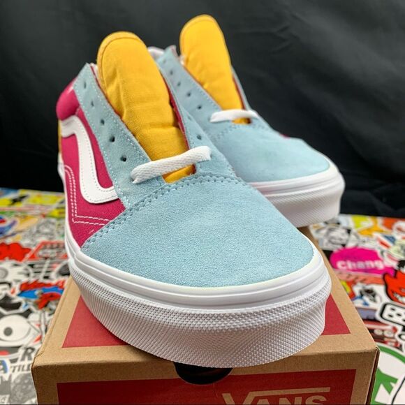 Vans Old Skool Retro Rainbow Womens Various Sizes - Picture 6 of 11